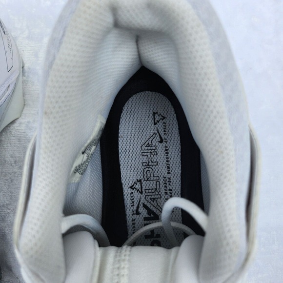 Nike Cleats Alpha Menace Pro 3 White/Black Mens‎ Football Cleat main image 5